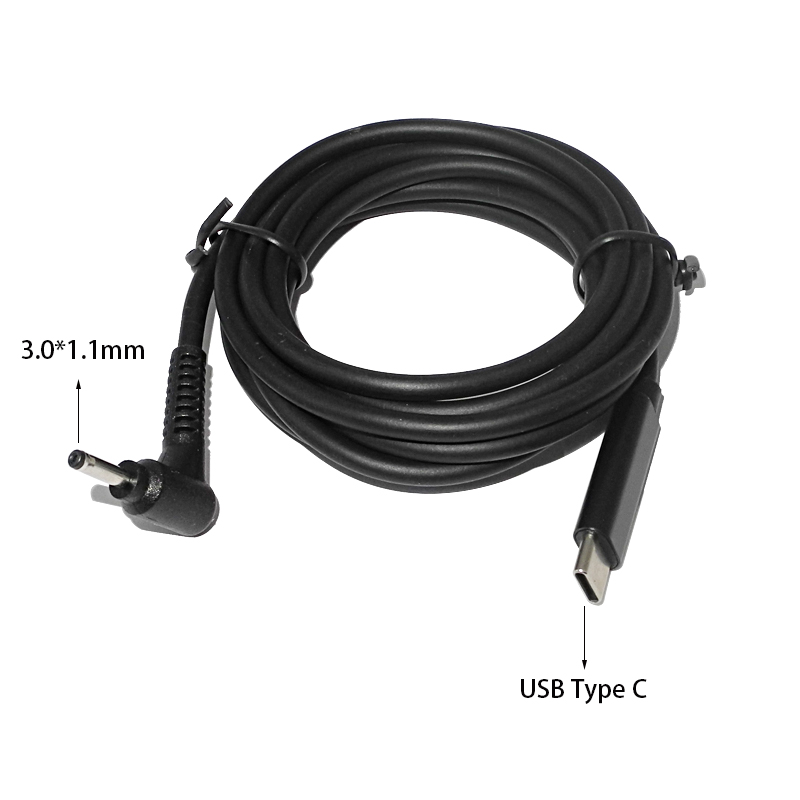 Cable Lock Laptop - USB Tipo C para DC Cabo