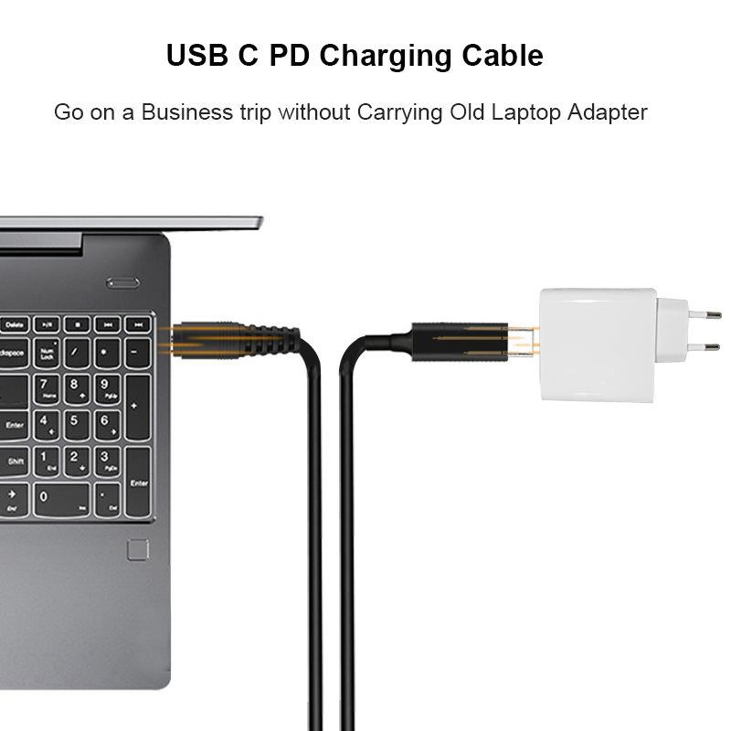 USB Tipo C para DC Cabo Adapta - Cable Lock Laptop avaliação e preço