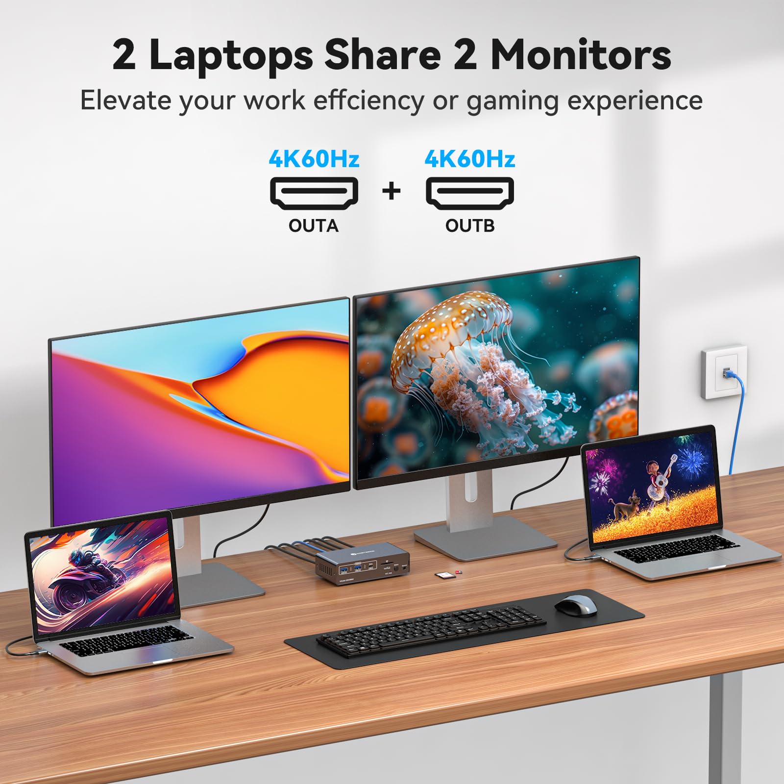 Usb c kvm switch 2 monitores 2 - Kvm Switch Dual Monitor avaliação e preço