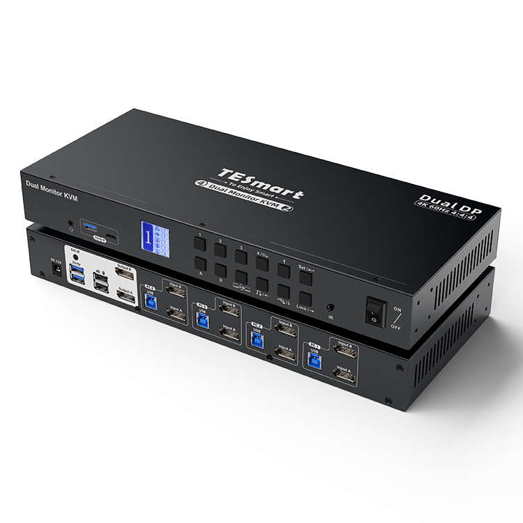 Kit de interruptor KVM de moni - Kvm Switch Dual Monitor avaliação e preço