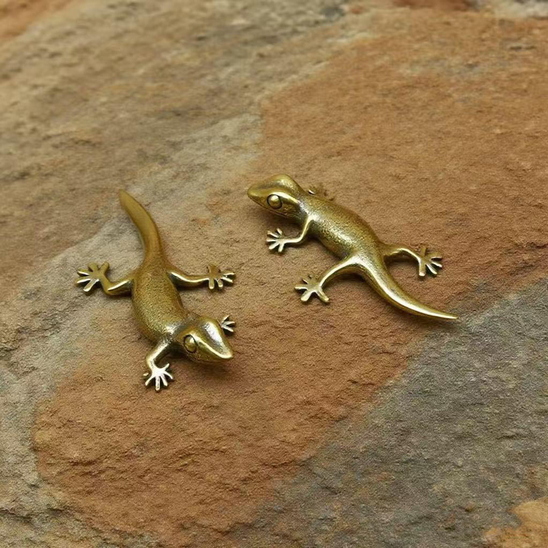 Feito à mão bronze retro gecko - Office Desk Tech Accessories avaliação e preço