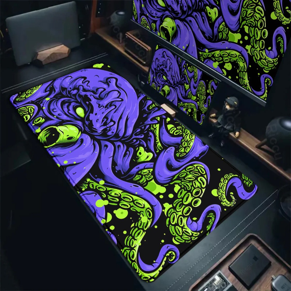 Mouse Pad Grande Octopus Monst - Office Desk Tech Accessories avaliação e preço