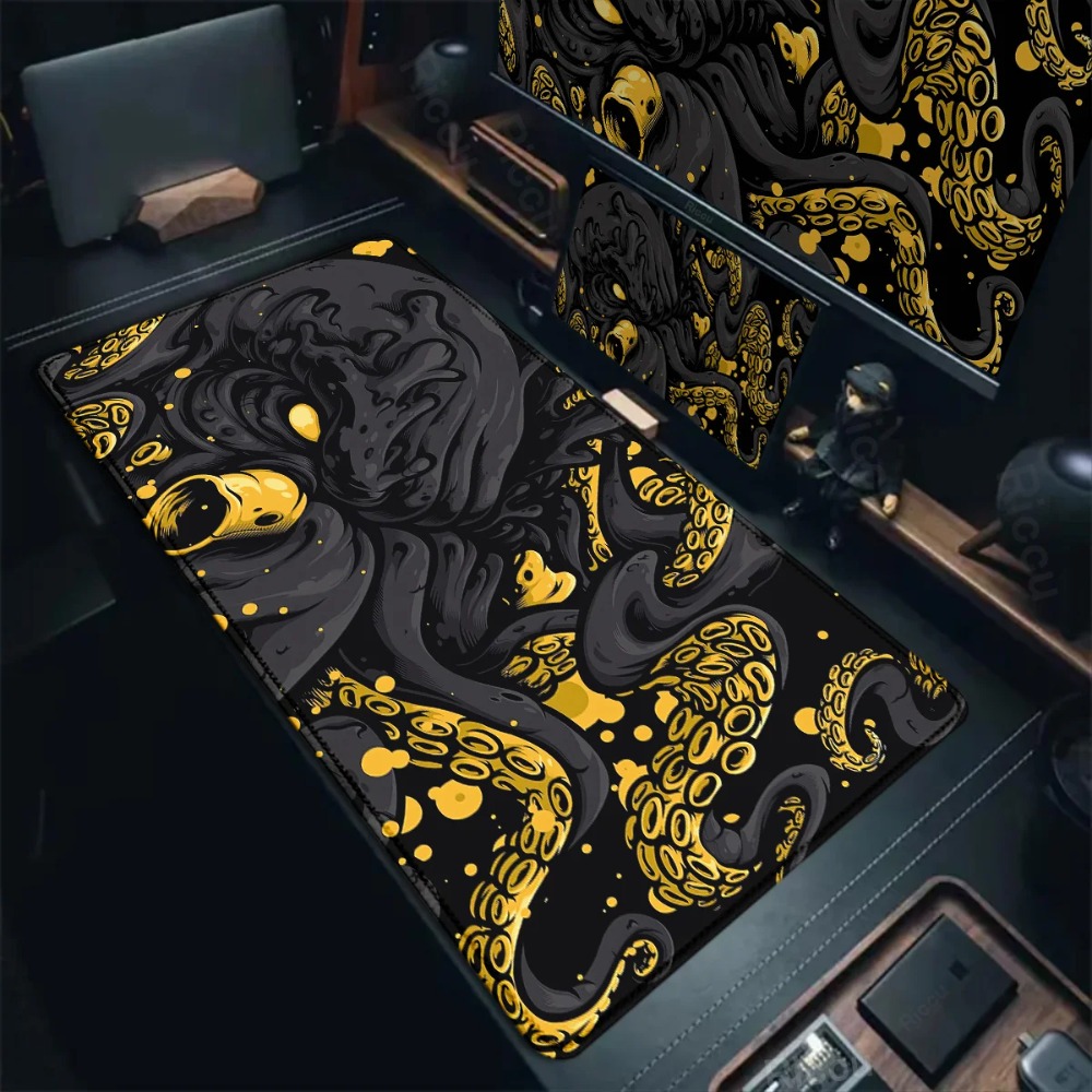 Mouse Pad Grande Octopus Monst - Office Desk Tech Accessories avaliação e preço